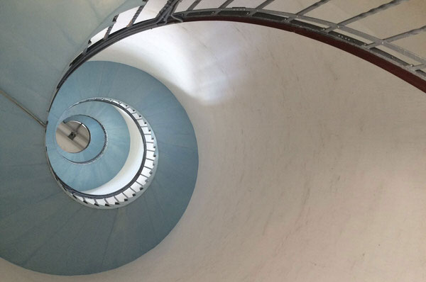 Treppenhaus Spiralenförig